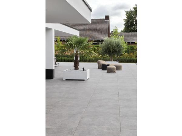 SHK Pietra Moon 90x90x3 cm - Disegno Antracite (Kerkdriel, Netherlands) (3)