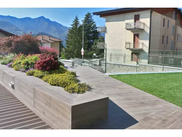 płytka tarasowa drewniana realizacja