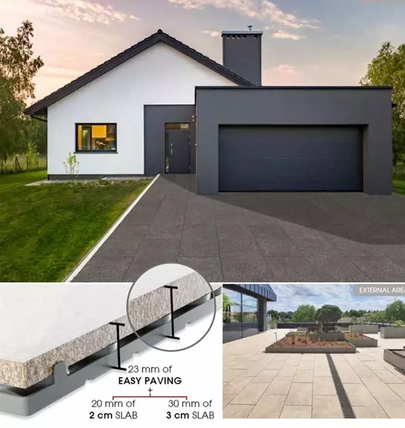 szybki system montażu płyt tarasowych