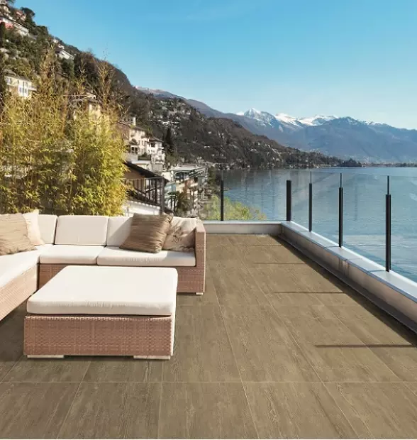 taras wentylowany z płyt wielkoformatowych