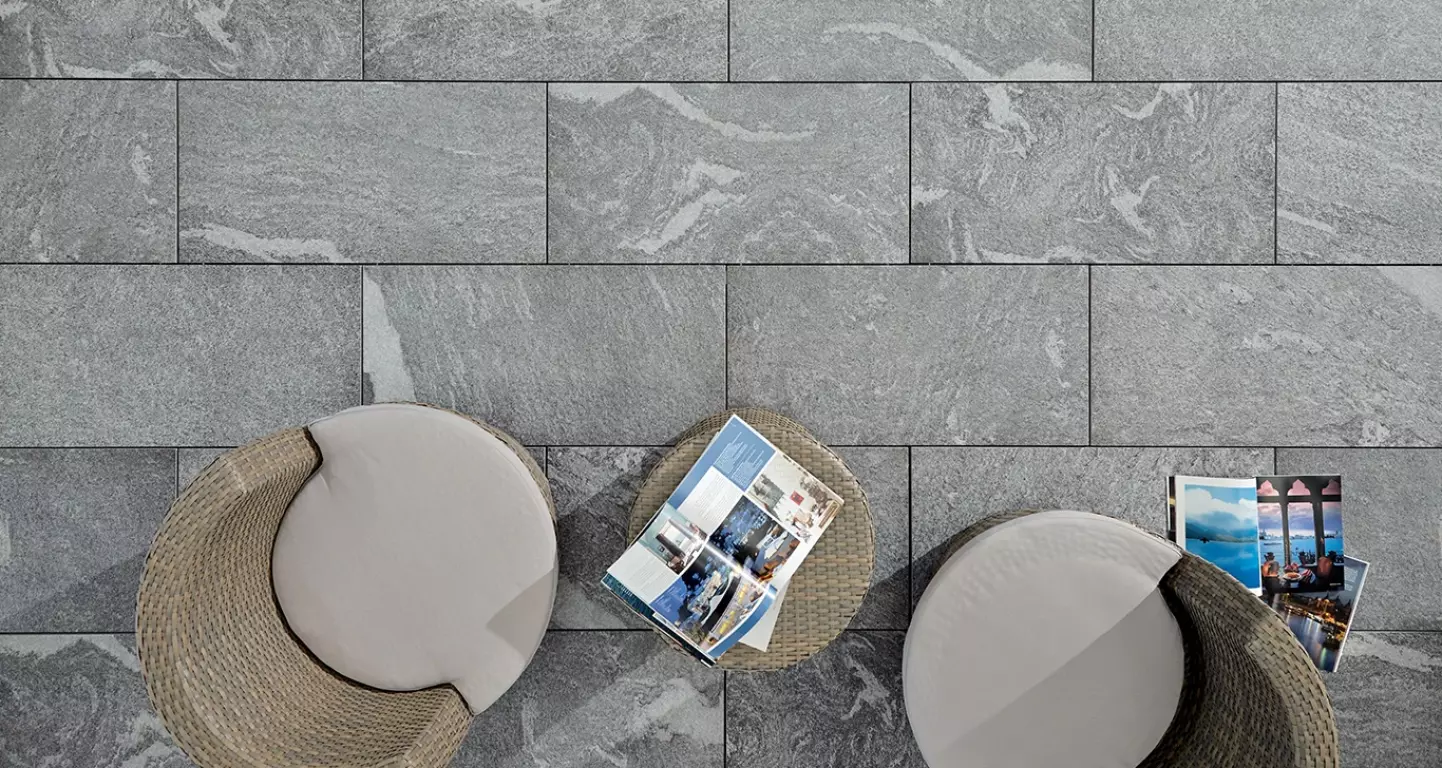 płytki naśladujące szwajcarski granit