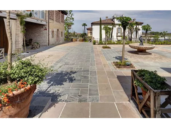 taras płytki piaskowiec