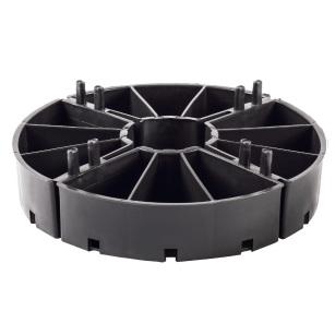 wspornik na taras i balkon podstawka o tałej wysokości 30mm wspornik tarasowy 307x307