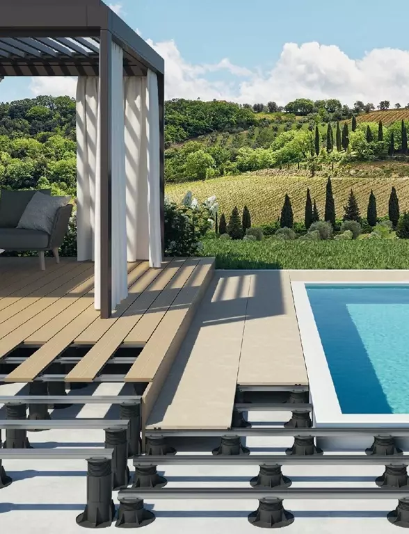 płytki tarasowe na legarach Poznan